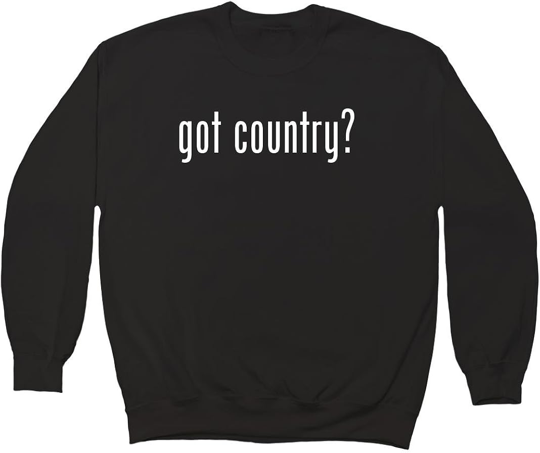 got country? Men's Crewneck Fleece Sweatshirt Clothing