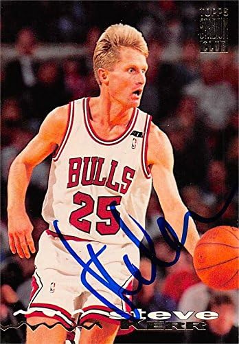 steve kerr signed basketball