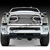 GSI 10-18 Dodge RAM 2500/3500/4500/5500 Big Horn Chrome Grille W/Replacement Shell Packaged Grille (Chrome/Black)