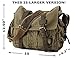SERBAGS Brand Military Style Messenger Bag - Premium Quality -