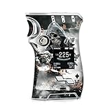 Skin Decal Vinyl Wrap Smok Mag Kit 225w Vape (Includes TFV12 Prince Tank Skins) Skins Cover/Ace Diamonds Grim Reeper Skull