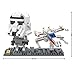 LOZ Star Wars Diamond Nano-Block(mini blocks) 2 pc set- Storm Trooper & Fighter with BOX!