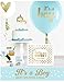Balloon Crafts Gold Boy Baby Shower Balloons (set of 3) –white and blue Oh Baby, It’s a Boy- Baby Announcement, Gender Reveal Party, Birthday Decorations