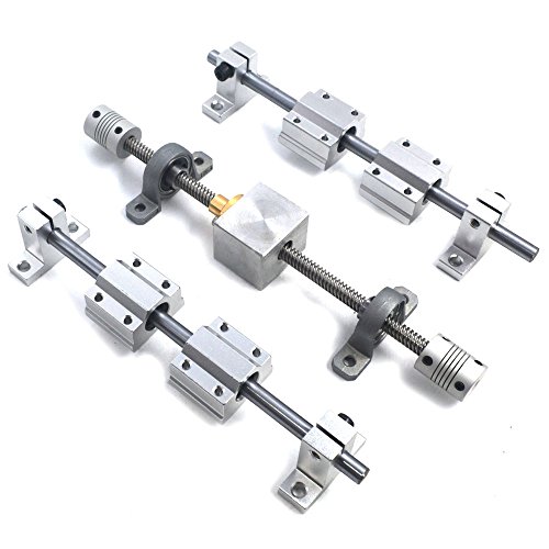 Lead Screw Bearing Mounts, Mergorun 400mm Horizontal Optical Axis & 8mm