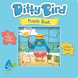 Ditty Bird Our Best Book with 5 Jigsaw Puzzles for Toddlers 3 Years. Learning and Educational Toddler Puzzles from 2 Years Old with Chunky Pieces. 3 Years Old Girl boy Gifts.
