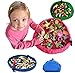 Elife Pink 18 Inch Nylon Kids Toy Storage Bag Organizer Box and Play Mat Toy Quick Pouch