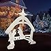 EasyGO Outdoor Nativity Christmas Decoration-Outside Yard, 4 Foot Tall
