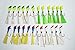 #1 Best Dart Shad Jig head Kit for American Shad Pack of 24 (#1 Dart Jig Head Kit D)