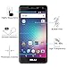 OMOTON BLU R1 HD Screen Protector [2 Pack] - [COVER FULL DISPLAY SCREEN] [2.5D Round Edge] [9H Hardness] [High Definition] [Bubble Free] Tempered Glass Screen Protector for BLU R1 HD, 5.0 Inch