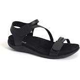 Strive Nice Women&rsquo;s Orthotic Walking Sandals | Adjustable Leather Sandals with Supportive Footbed &amp; Arch Support, Multiple Colors and Sizes