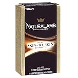 Trojan NaturaLamb Luxury Lubricated Latex FreevNatural Skin Condoms 10 Ea