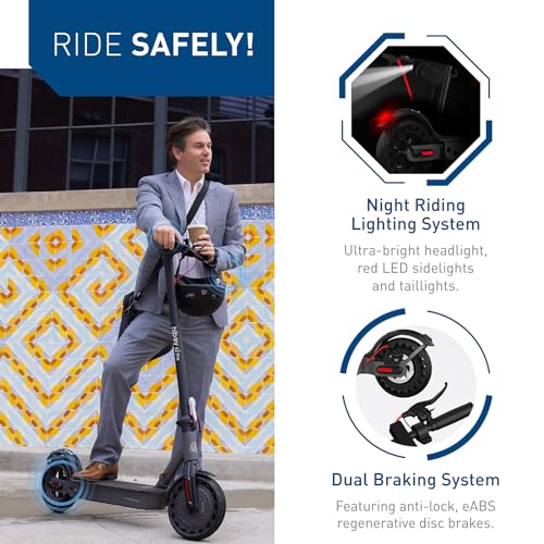Hiboy S2 Pro Electric Scooter, 500W Motor, 10" Solid Tires, 25 Miles Range, 19 Mph Folding