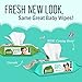 Seventh Generation Thick & Strong Free and Clear Baby Wipes Refill, 64 Count (Pack of 6)