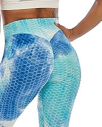 JGS1996 Women's High Waist Yoga Pants Tummy Control