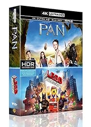 Pan + La Grande Aventure Lego - 4k Ultra Hd + Blu-Ray + Copie Digitale Ultraviolet