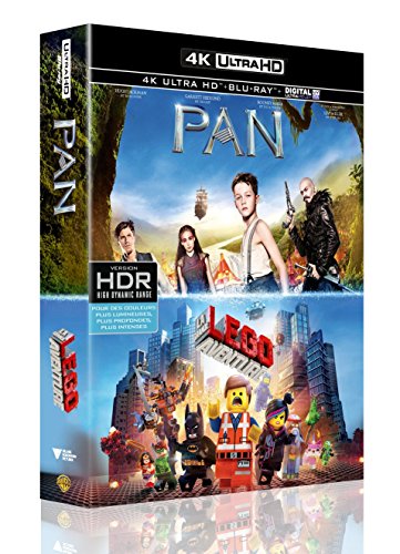Pan + La Grande Aventure Lego - 4k Ultra Hd + Blu-Ray + Copie Digitale Ultraviolet