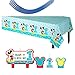 Mickey Mouse Fun To Be One Mega First Birthday Party Supplies Pack for 16 Guests with Tableware, Candle, Decorations and Exclusive Pin