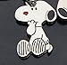 CHARM SNOOPY AS RED BARON CAP JACKET DOG PEANUTS JEWELRY CHARM FOR ZIPPER PULL PURSE WALLET BACKPACK PET DOG CAT COLLAR JEWELRY HARNESS DIY ETC