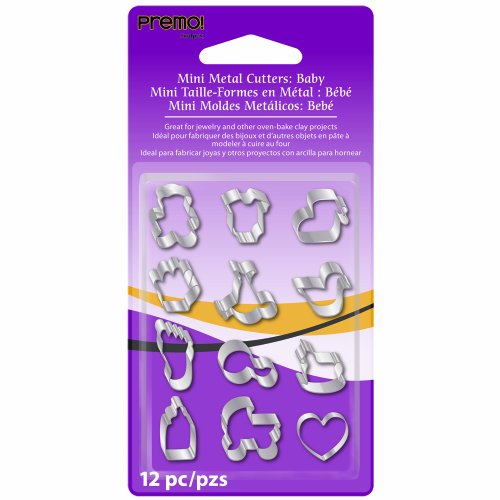 Premo mini metal cutters 12/pkg-baby