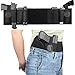 UP UPKJ Gun Holster Belly Band with Dual Mag Pouches Holster for Concealed Carry, Neoprene Waist Band Handgun Carrying System, Elastic Hand Gun Holder for Men and Women Right or Left Hand