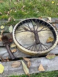 QNQA Shaman Drum, Tree of Life Decoration