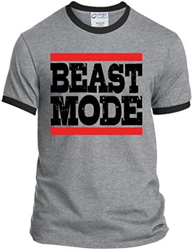 CRAZYBODIES Beast Men's Workout Gym Muscle T Shirt for Bodybuilding Also Fitness