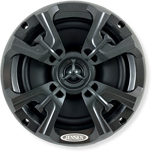 JENSEN MSX60RV 6.5" High-Performance Coaxial Speaker with Silk Dome Tweeter