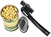 Safe Edge, Smooth, Manual, Side Cut Can Opener By HYBLOM – Heavy Duty Stainless Steel Construction – Lightweight – Firm Grip, Easy Turning Knob - Practical Lid Lifter For Maximum Hygiene
