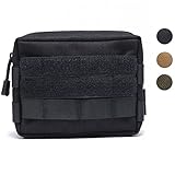 Molle Pouches, Hoanan Tactical Admin Pouch Compact EDC Utility Gadget Gear Pouch Military Carry Accessory Belt Hanging Waist Bag