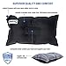 ONWEGO Camping Pillow/Small Inflatable Pillow- 20in x 12in, 10.5oz, Self Inflating Air Pillow, Lightweight - Best Gear for Outdoor Trips, Backpacking, Hiking, Beach, Travel, Motorcycle, Car