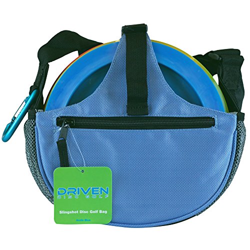 Arctic Blue Slingshot Disc Golf Bag by Driven (bag only, discs sold seperately)