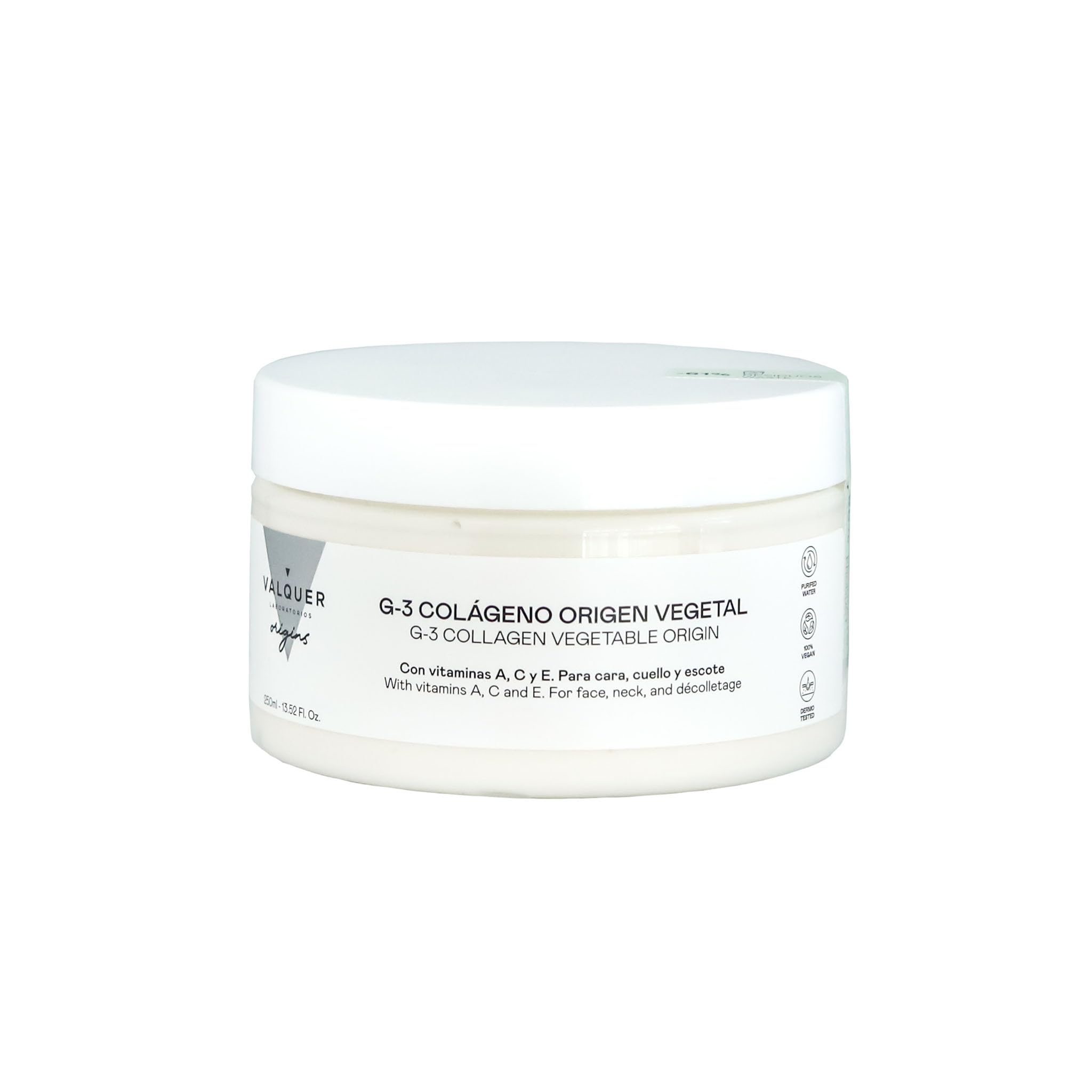 D'Bullón G-3 Face Cream with Collagen and Vitamins A, C, E - Intensive Nutrition for Face, Neck, and Décolletage, Improves Elasticity and Firmness, All Skin Types, 200 ml"