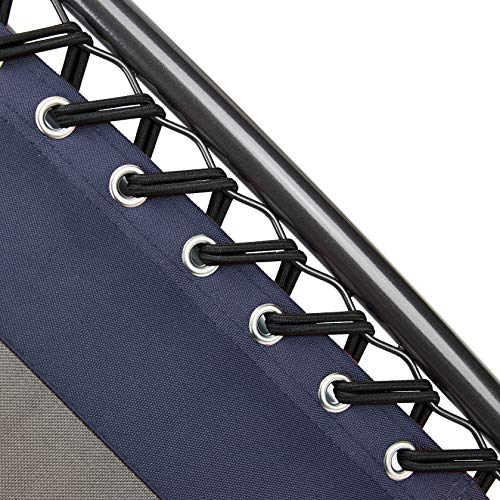 Amazon Basics Outdoor Padded Adjustable Zero Gravity Folding Reclining Lounge Chair with Pillow