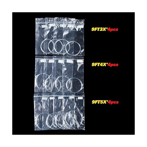 Assorted-Fly-Fishing-Taper-Leader-Tippet-9ft-3X4X5X-Flies-Connector-Freshwater-Saltwater-Fly-Fishing-Trout-Salmon-Steelhead-Trout-Flies