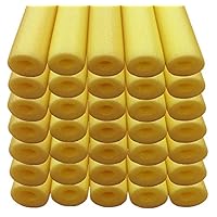 Oodles of Noodles Bulk Wholesale Deluxe Foam Swimming Pool Noodles (35 Pack) Yellow