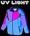 Funny Guy Mugs Gnarly 80s & 90s Retro Neon Windbreaker, X-Large
