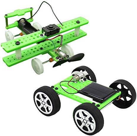 Taruya ソーラーパネル プロペラ工作キット 走る 飛行機 組み立て式 おもちゃ 化学 自由研究 親子で
