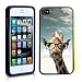 iPhone 5 5S Case ThinShell TPU Case Protective iPhone 5 5S Case Shawnex Hipster Giraffe Geek Glass