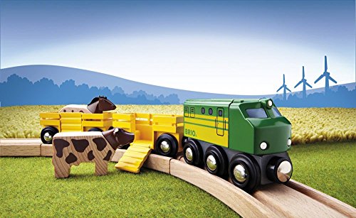BRIO Farm Animal Train