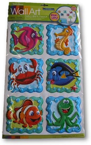 Craft Decor Puffy Wall Art (Sea Creatures)