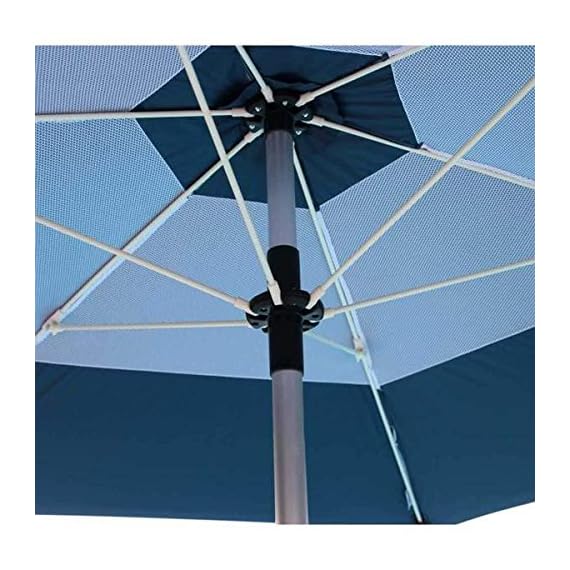 7.5 Foot Heavy Duty Beach Umbrella UPF 55+ UV Protection Umbrella