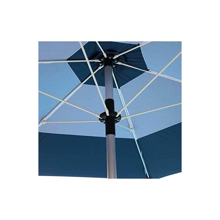 7.5 Foot Heavy Duty Beach Umbrella UPF 55+ UV Protection Umbrella