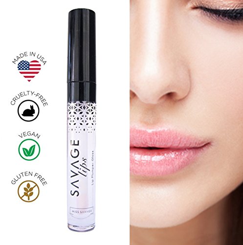 Lip plumper lip gloss is all natural with vitamin e, an…
