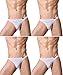 WINDAY Men Briefs Breathable Ice Silk Triangle Bikinis and Briefs D318