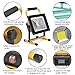 Eurus Home 20W LED Work Light Rechargeable Portable Flood Light Battery Powered Flood Light for Outdoor Lighting,Camping,Hiking,Fishing,Car Repairing,Construction Site