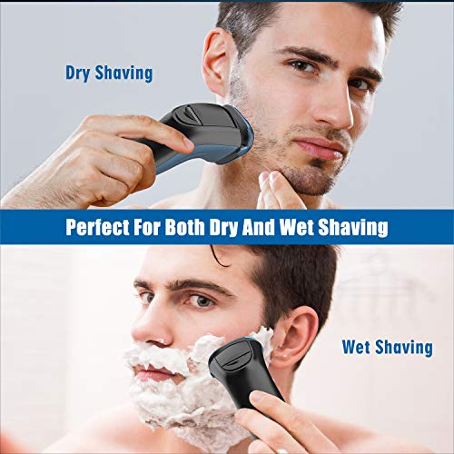 Electric Shavers for Men FlySpur 3D Rechargeable 100 Waterproof Men