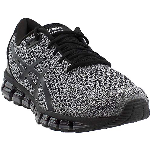 ASICS Gel-Quantum 360 Knit Men's Running Shoe, Black/White/Black, 8.5 D(M) US