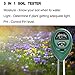 JIAFENG Soil Tester Moisture Meter Soil PH Meter, 3 in 1 Soil Gardening Tools Kit with PH, Light & Moisture,for Garden, Farm, Lawn, Indoor & Outdoor (No Battery Needed)thumb 1