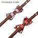 KOOLTAIL Cat Collars with Bell 2 Pack Cute Bowtie Puppy Collars for Small Dogs