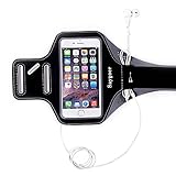 Sports Armband, Saygoer Exercise Armband for iPhone 7/ 7 Plus /6s Plus, Samsung Galaxy S7 Edge, LG Nexus, HTC M7, Huawei Honor 8 with Key Holder Earphone Velcro Screen Protector